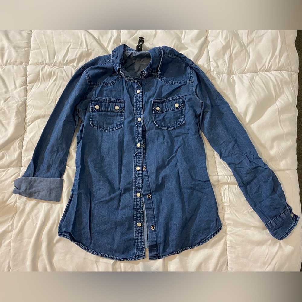 Chambray top